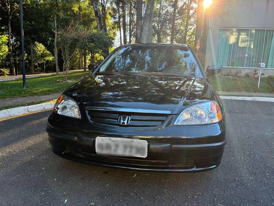 HONDA CIVIC 1.7 LX 16V GASOLINA 4P AUTOMÁTICO HONDA CIVIC 1.7 LX 16V GASOLINA 4P AUTOMÁTICO